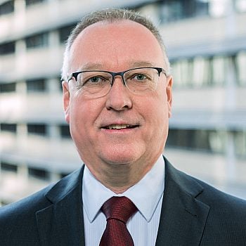 Portrait photograph of Colin Skelton